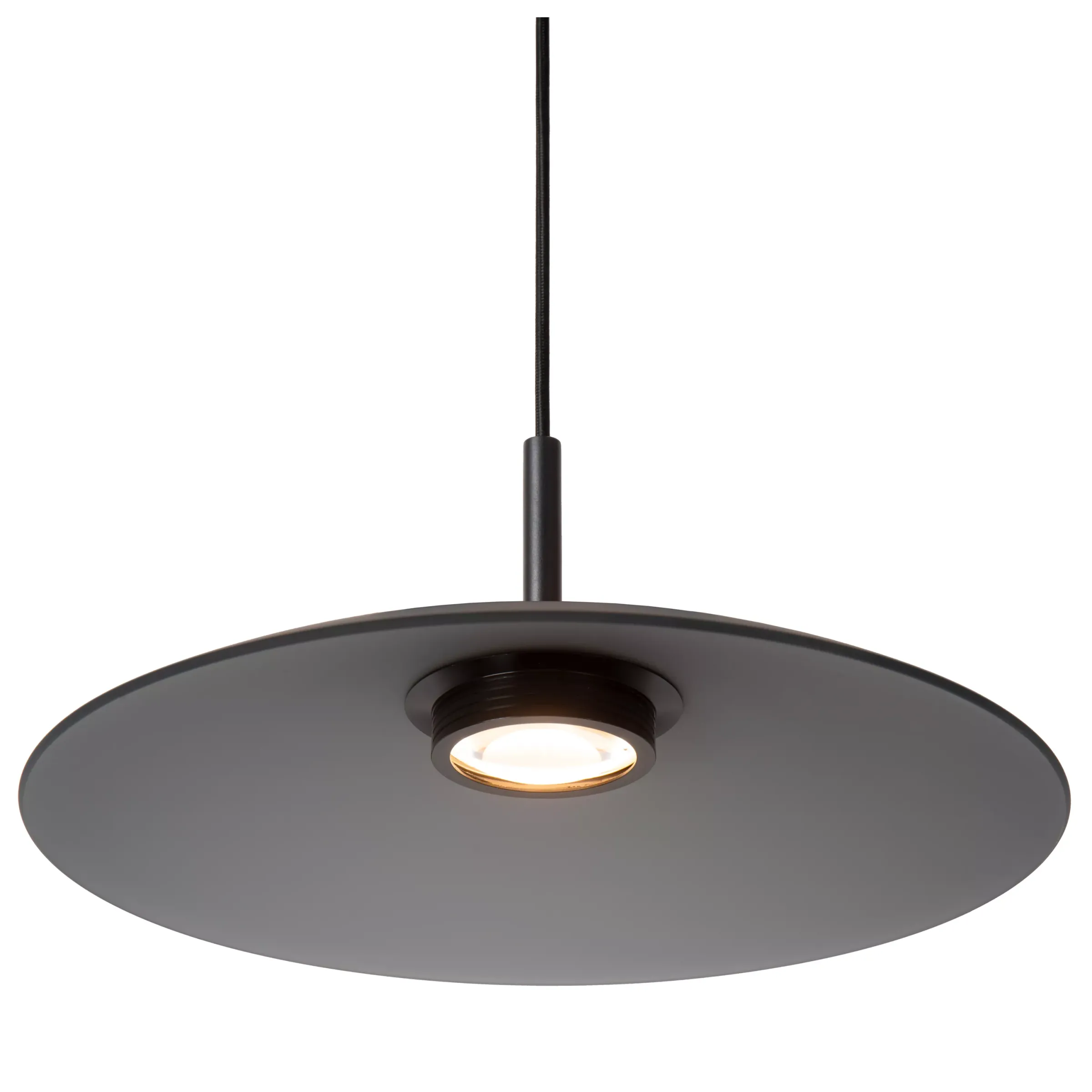 MENGA - Hanglamp - Ø 40 cm - LED Dimb. - 1x11W 2700K - Fumé*Lucide Best