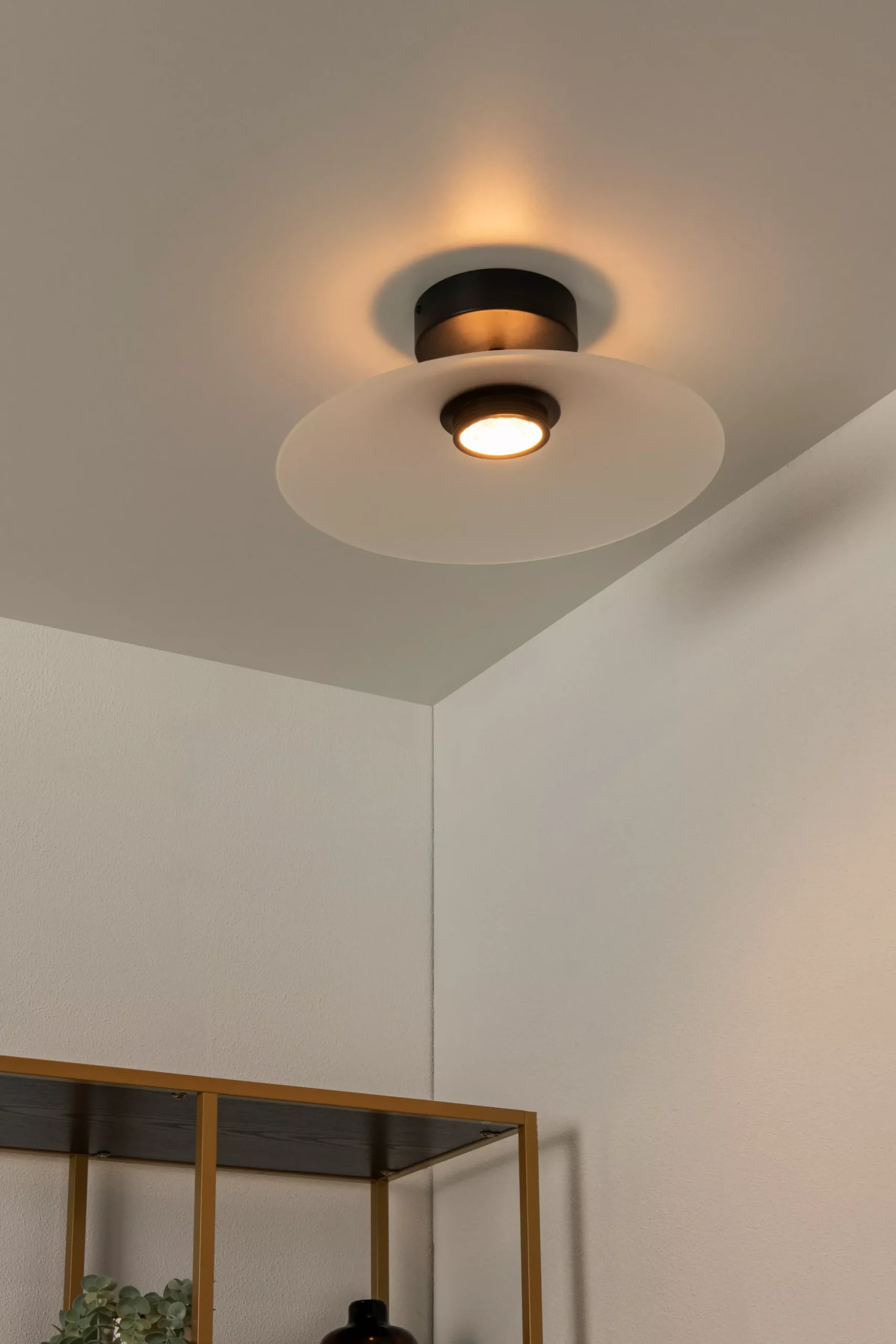 MENGA - Plafonnière - Ø 40 cm - LED Dimb. - 1x11W 2700K - Opaal*Lucide Best Sale