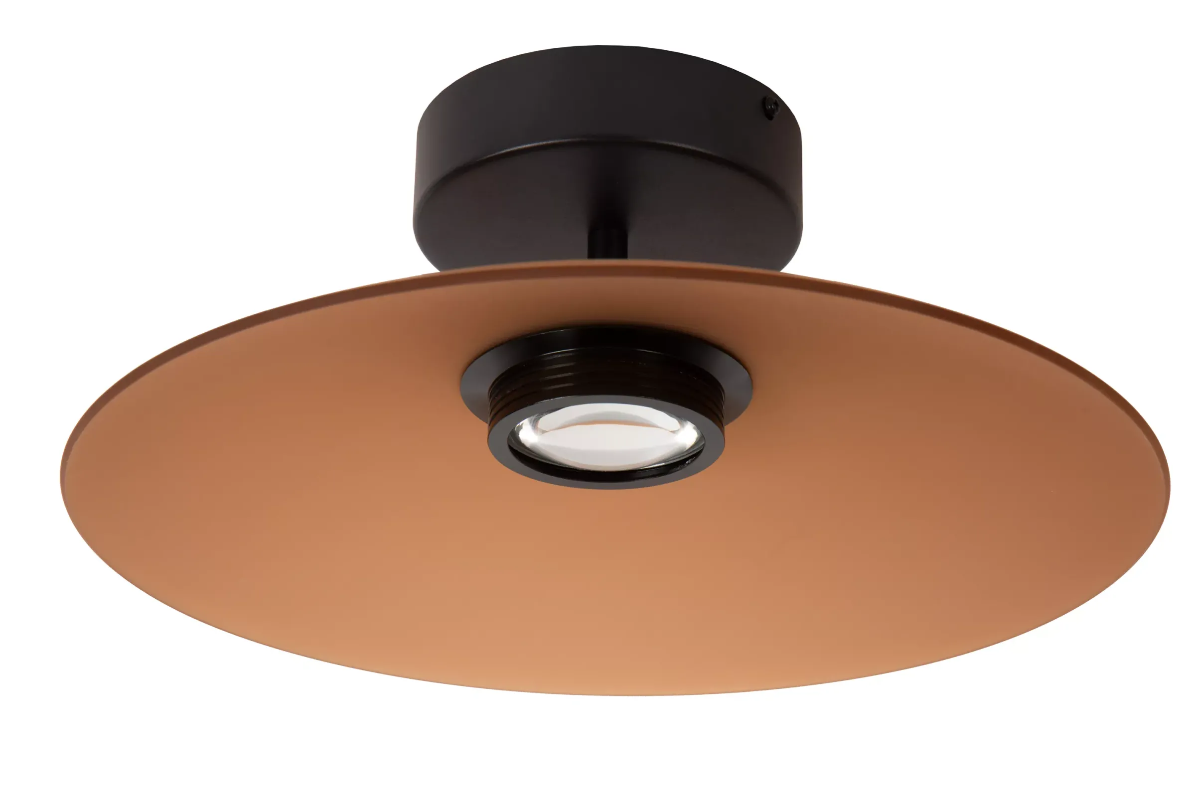 MENGA - Plafonnière - Ø 40 cm - LED Dimb. - 1x11W 2700K - Amber*Lucide Outlet