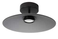 MENGA - Plafonnière - Ø 40 cm - LED Dimb. - 1x11W 2700K - Fumé*Lucide Flash Sale