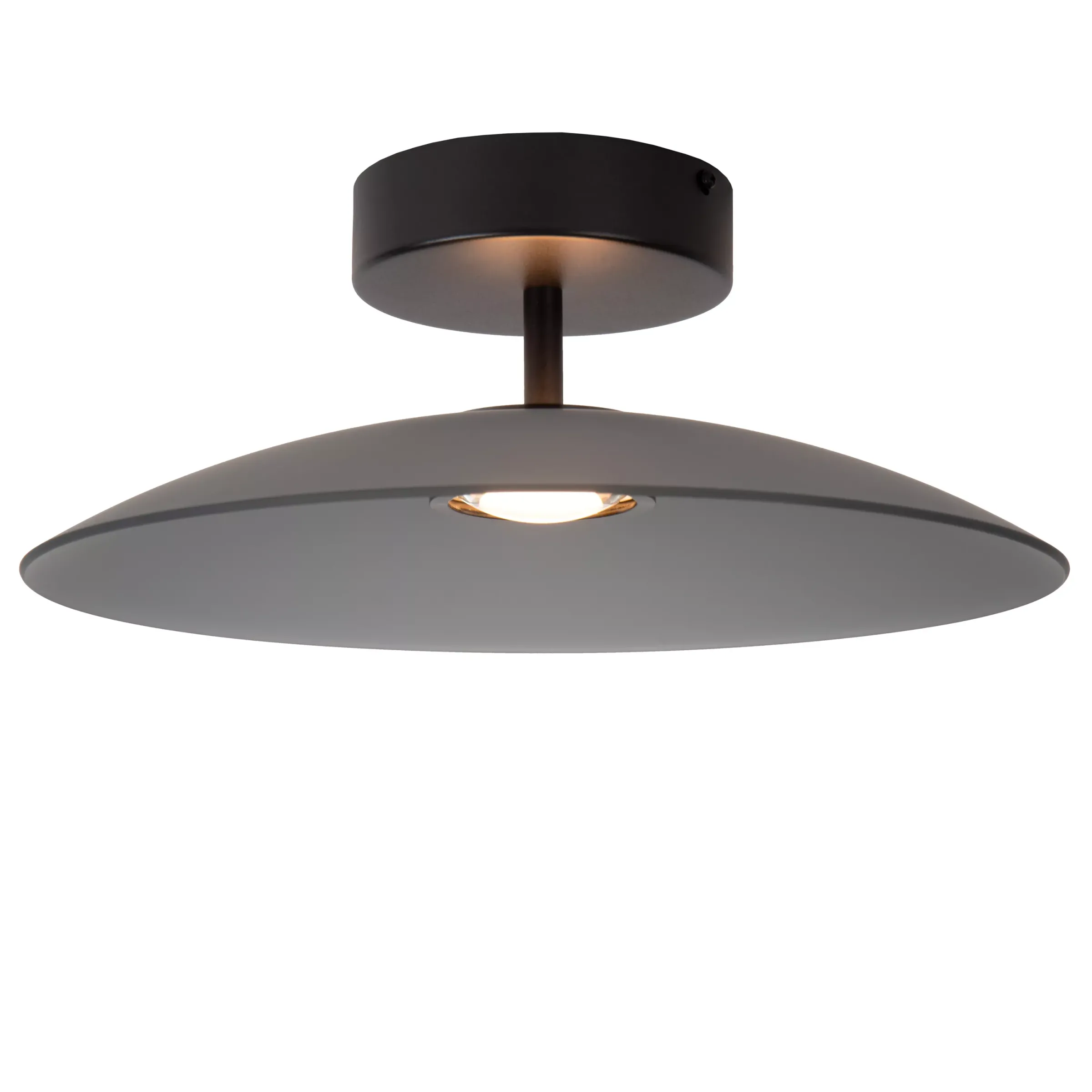 MENGA - Plafonnière - Ø 40 cm - LED Dimb. - 1x11W 2700K - Fumé*Lucide Flash Sale