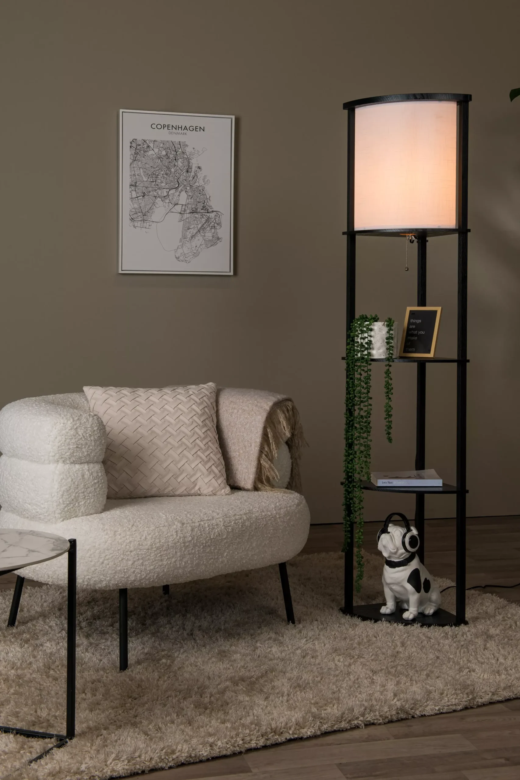 MENNO - Vloerlamp - 1xE27 - Zwart*Lucide Cheap