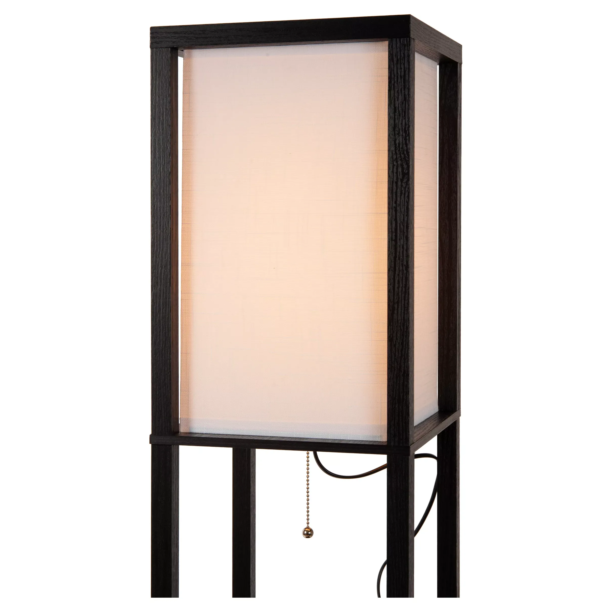 MENNO - Vloerlamp - 1xE27 - Met draadloze oplader - Zwart*Lucide Best Sale