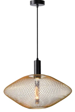 MESH - Hanglamp - Ø 45 cm - 1xE27 - Mat Goud / Messing*Lucide Flash Sale