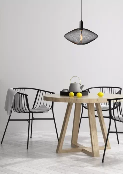 MESH - Hanglamp - Ø 45 cm - 1xE27 - Zwart*Lucide Flash Sale