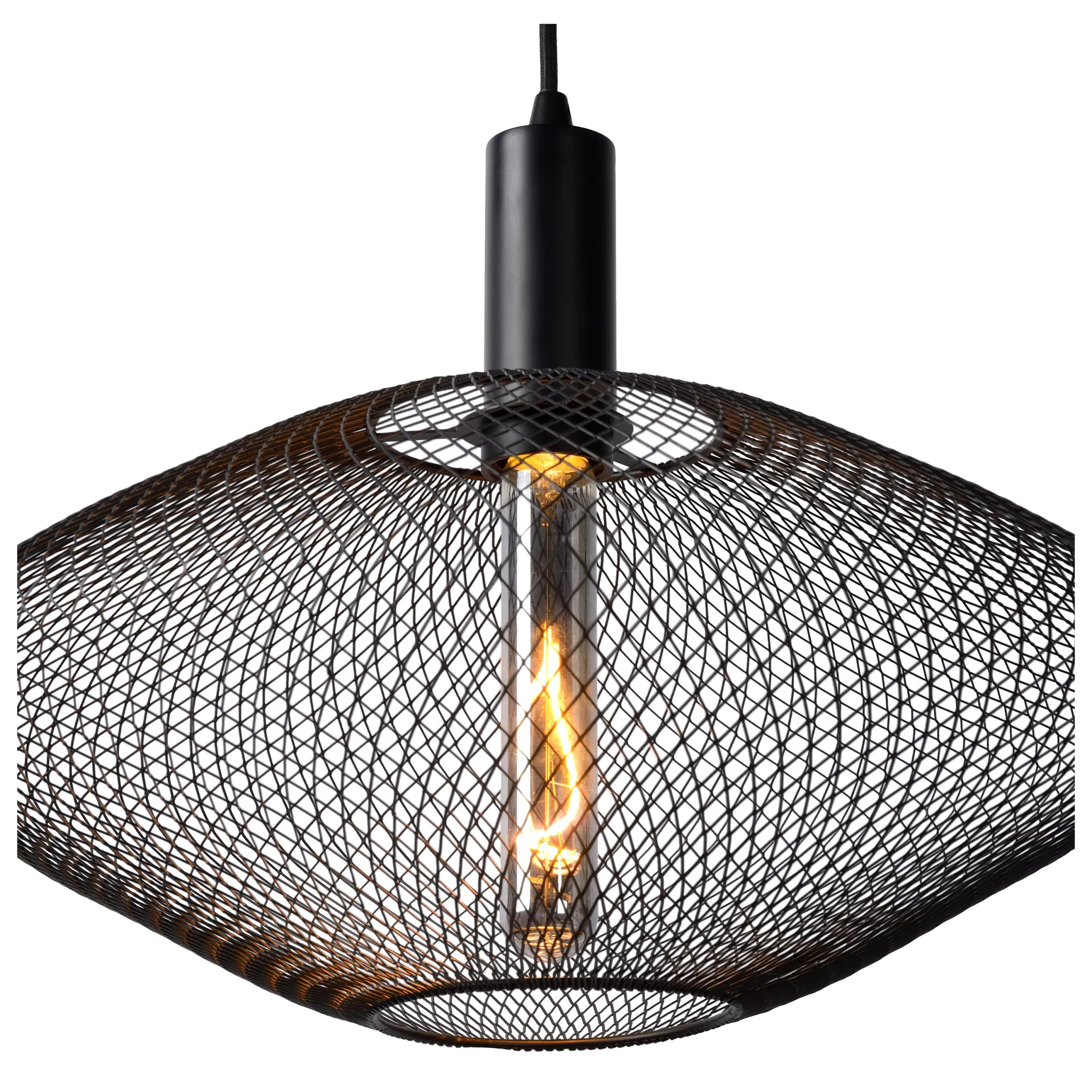 MESH - Hanglamp - Ø 45 cm - 1xE27 - Zwart*Lucide Flash Sale