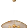 MESH - Hanglamp - Ø 85 cm - 3xE27 - Mat Goud / Messing*Lucide Online