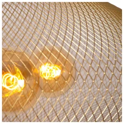MESH - Hanglamp - Ø 85 cm - 3xE27 - Mat Goud / Messing*Lucide Online