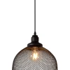 MESH - Hanglamp - Ø 28 cm - 1xE27 - Zwart*Lucide Sale