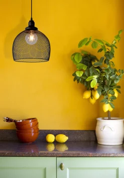 MESH - Hanglamp - Ø 28 cm - 1xE27 - Zwart*Lucide Sale