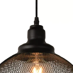 MESH - Hanglamp - Ø 28 cm - 1xE27 - Zwart*Lucide Sale