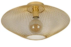 MESH - Plafonnière - Ø 45 cm - 1xE27 - Mat Goud / Messing*Lucide Sale