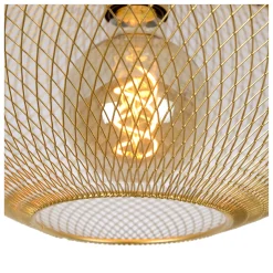MESH - Plafonnière - Ø 45 cm - 1xE27 - Mat Goud / Messing*Lucide Sale