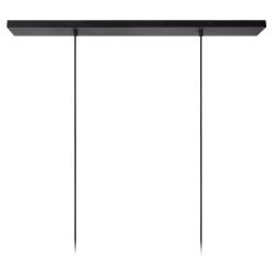MIKAELA - Hanglamp - 2xE27 - Zwart*Lucide Outlet