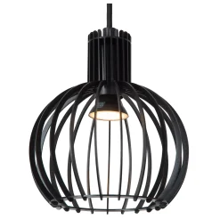 MIKAELA - Hanglamp - Ø 35 cm - 6xE14 - Zwart*Lucide Fashion