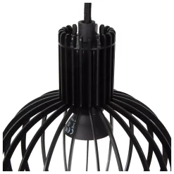 MIKAELA - Hanglamp - Ø 35 cm - 6xE14 - Zwart*Lucide Fashion