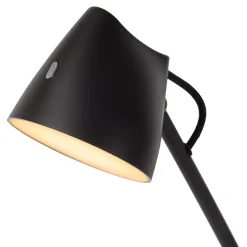 MILNE - Tafellamp - LED Dimb. - 1x8W 2700K - Zwart*Lucide Cheap