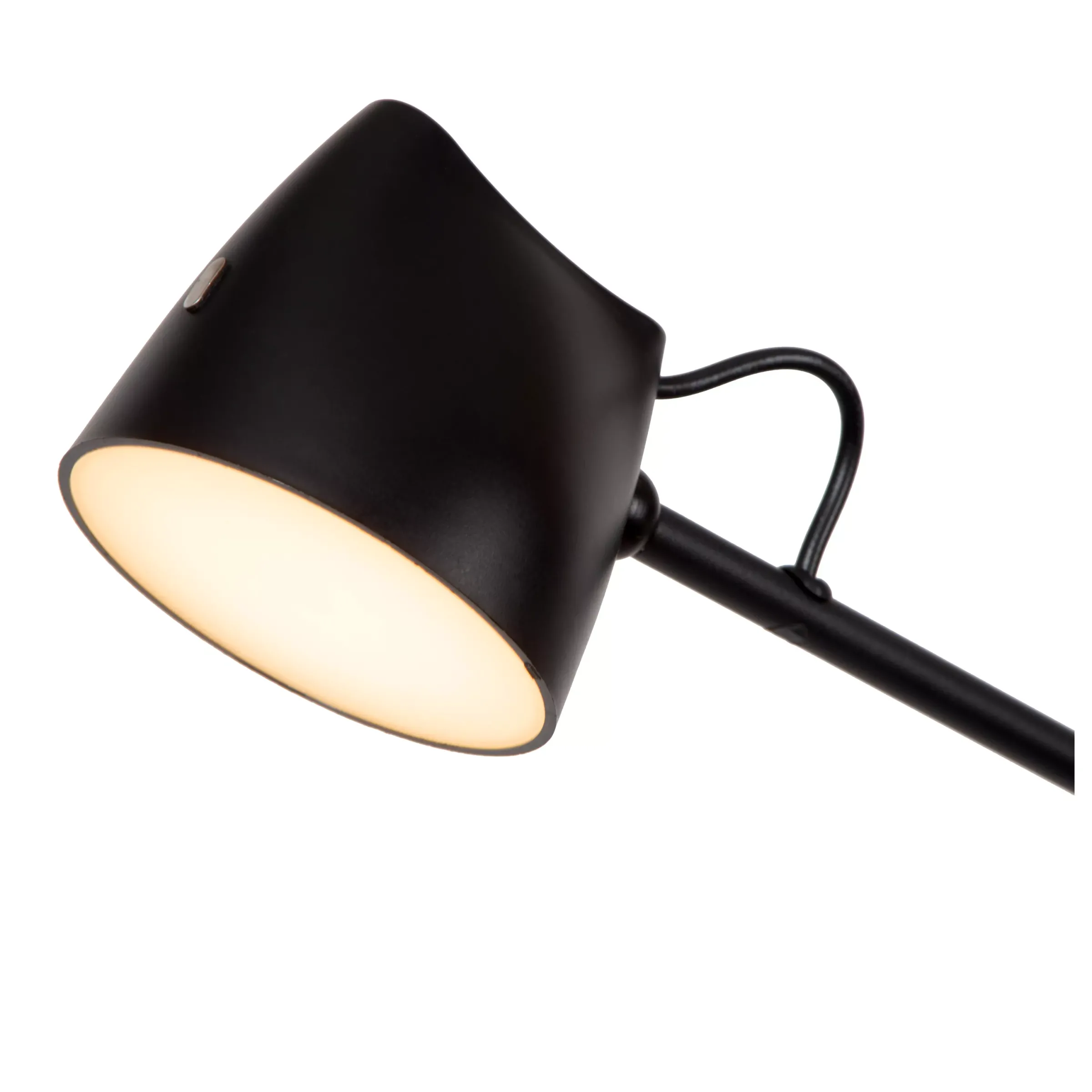 MILNE - Vloerlamp - LED Dimb. - 1x8W 2700K - Zwart*Lucide Store