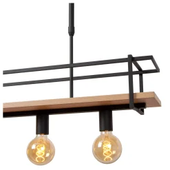 MILONGA - Hanglamp - 4xE27 - Zwart*Lucide Flash Sale