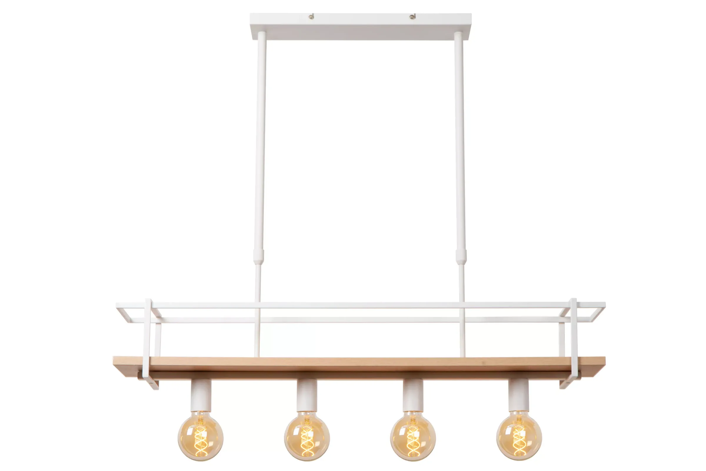 MILONGA - Hanglamp - 4xE27 - Wit*Lucide Online
