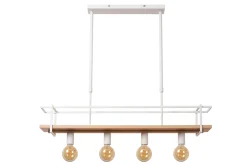 MILONGA - Hanglamp - 4xE27 - Wit*Lucide Online