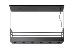 MIRAVELLE - Hanglamp - 6xGU10 - Zwart*Lucide Clearance