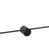 MIZAR - Wandlamp Badkamer - LED - 1x6W 2700K - IP44 - Zwart*Lucide Online