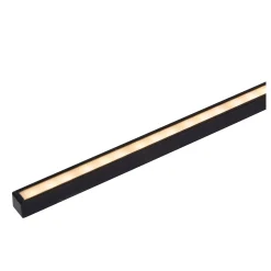 MIZAR - Wandlamp Badkamer - LED - 1x11W 2700K - IP44 - Zwart*Lucide Clearance