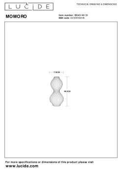 MOMORO - Tafellamp - 1xE14 - Wit*Lucide Best Sale