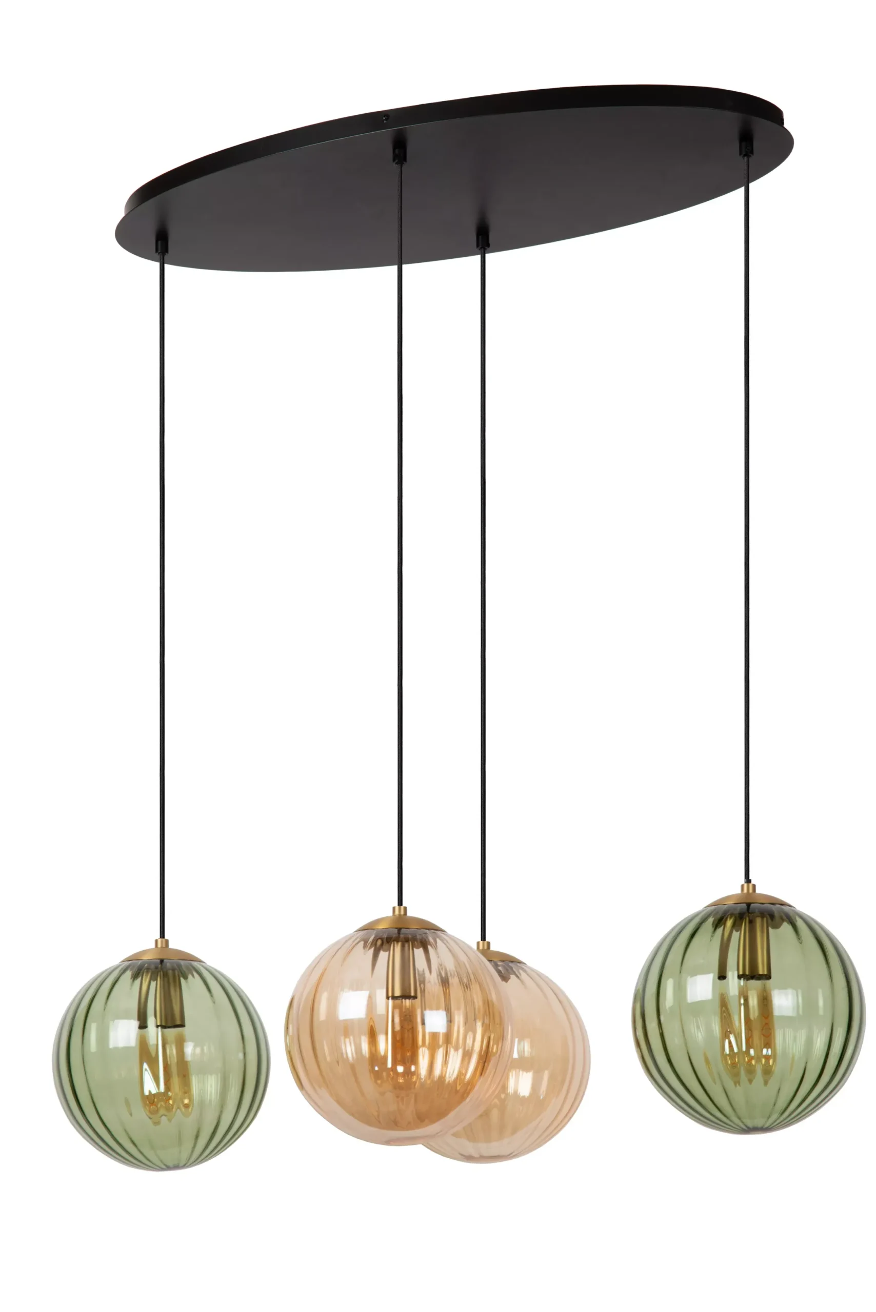 MONSARAZ - Hanglamp - 4xE27 - Groen*Lucide Sale