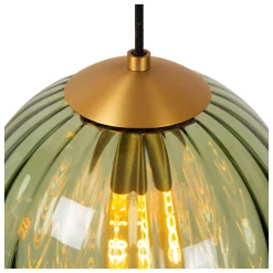 MONSARAZ - Hanglamp - 4xE27 - Groen*Lucide Sale