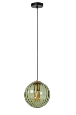 MONSARAZ - Hanglamp - Ø 25 cm - 1xE27 - Groen*Lucide Sale