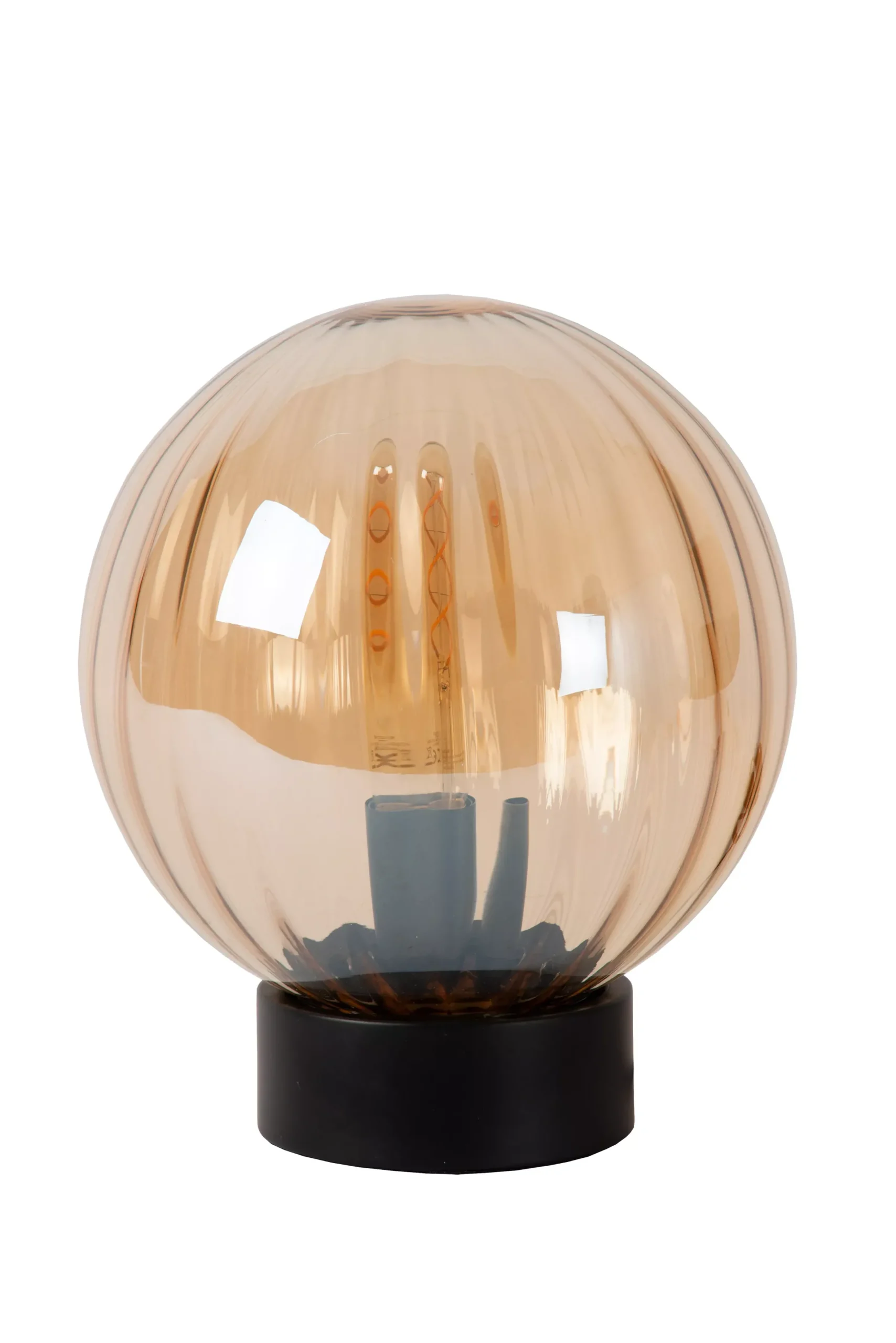 MONSARAZ - Tafellamp - Ø 25 cm - 1xE27 - Amber*Lucide Hot