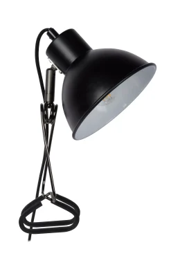 MOYS - Klemlamp - 1xE27 - Zwart*Lucide Cheap