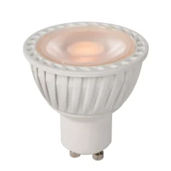 MR16 - Led lamp - Ø 5 cm - LED Dimb. - GU10 - 1x5W 2200K/2500K/2700K - Wit*Lucide Clearance