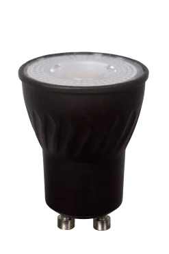 MR11 - Led lamp - Ø 3,5 cm - LED Dimb. - GU10 - 1x3,8W 2700K - Zwart*Lucide Hot