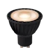MR16 - Led lamp - Ø 5 cm - LED - GU10 - 1x5W 2700K - Dag/nacht sensor - Zwart*Lucide Cheap