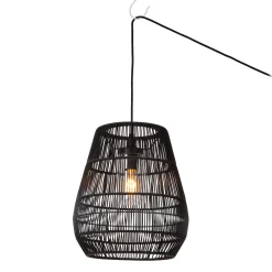 NERIDA - Hanglamp Binnen/Buiten - Ø 35 cm - 1xE27 - IP44 - Zwart*Lucide Hot