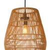 NERIDA - Hanglamp Binnen/Buiten - Ø 35 cm - 1xE27 - IP44 - Naturel*Lucide Best