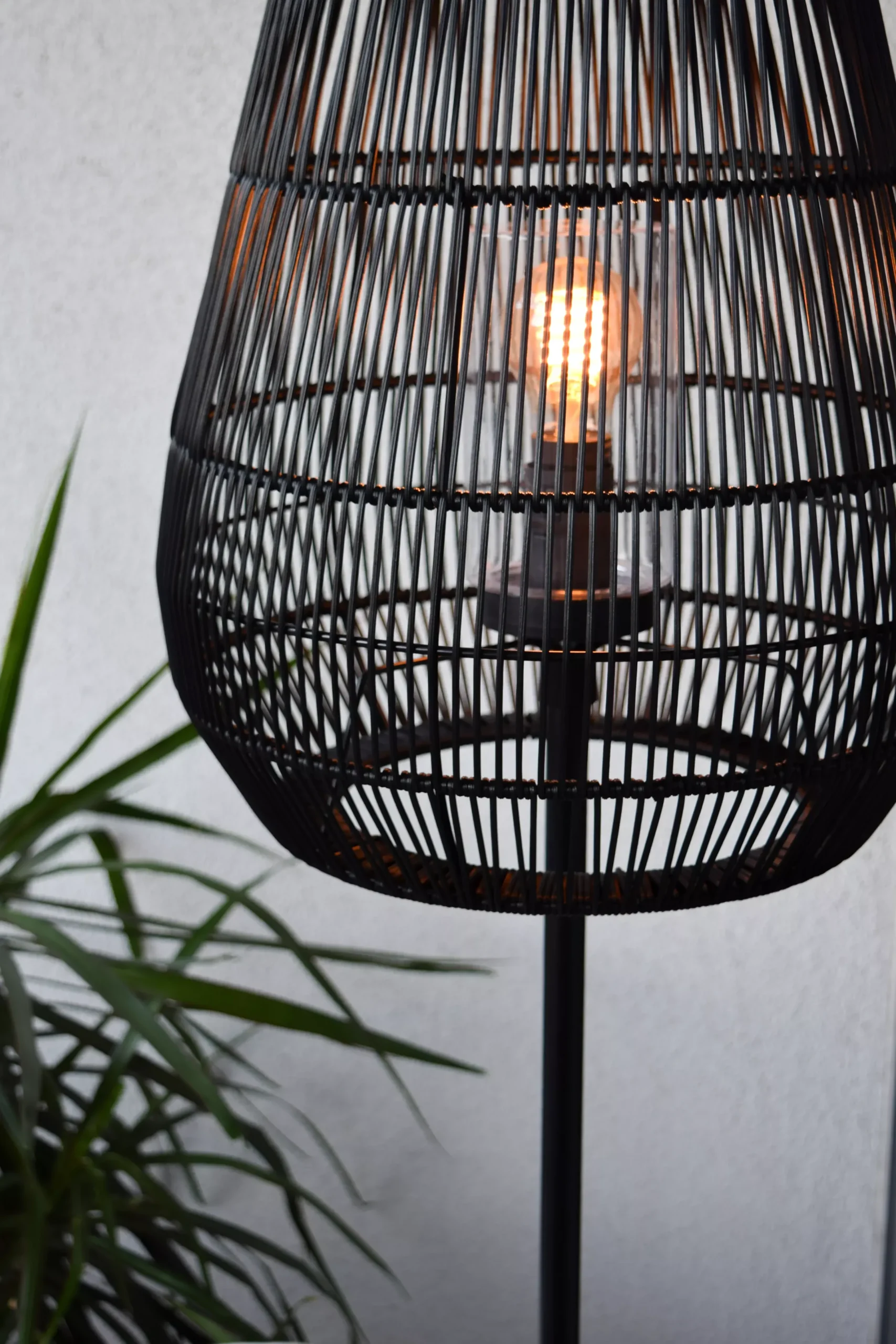 NERIDA - Vloerlamp Binnen/Buiten - Ø 35 cm - 1xE27 - IP44 - Zwart*Lucide Shop