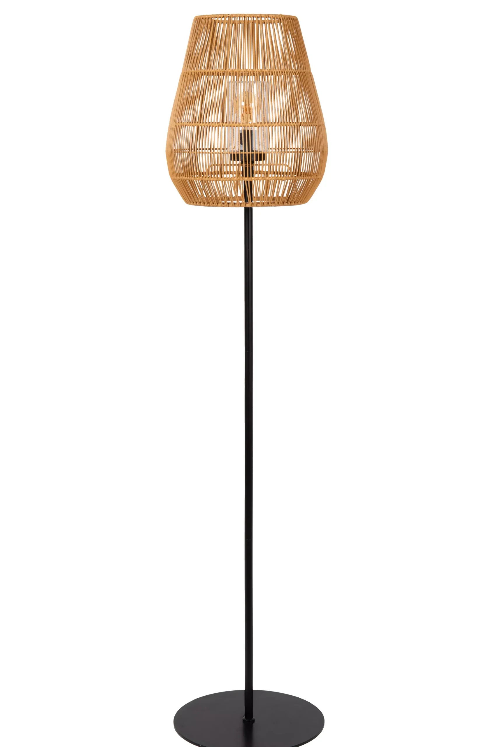 NERIDA - Vloerlamp Binnen/Buiten - Ø 35 cm - 1xE27 - IP44 - Naturel*Lucide Sale