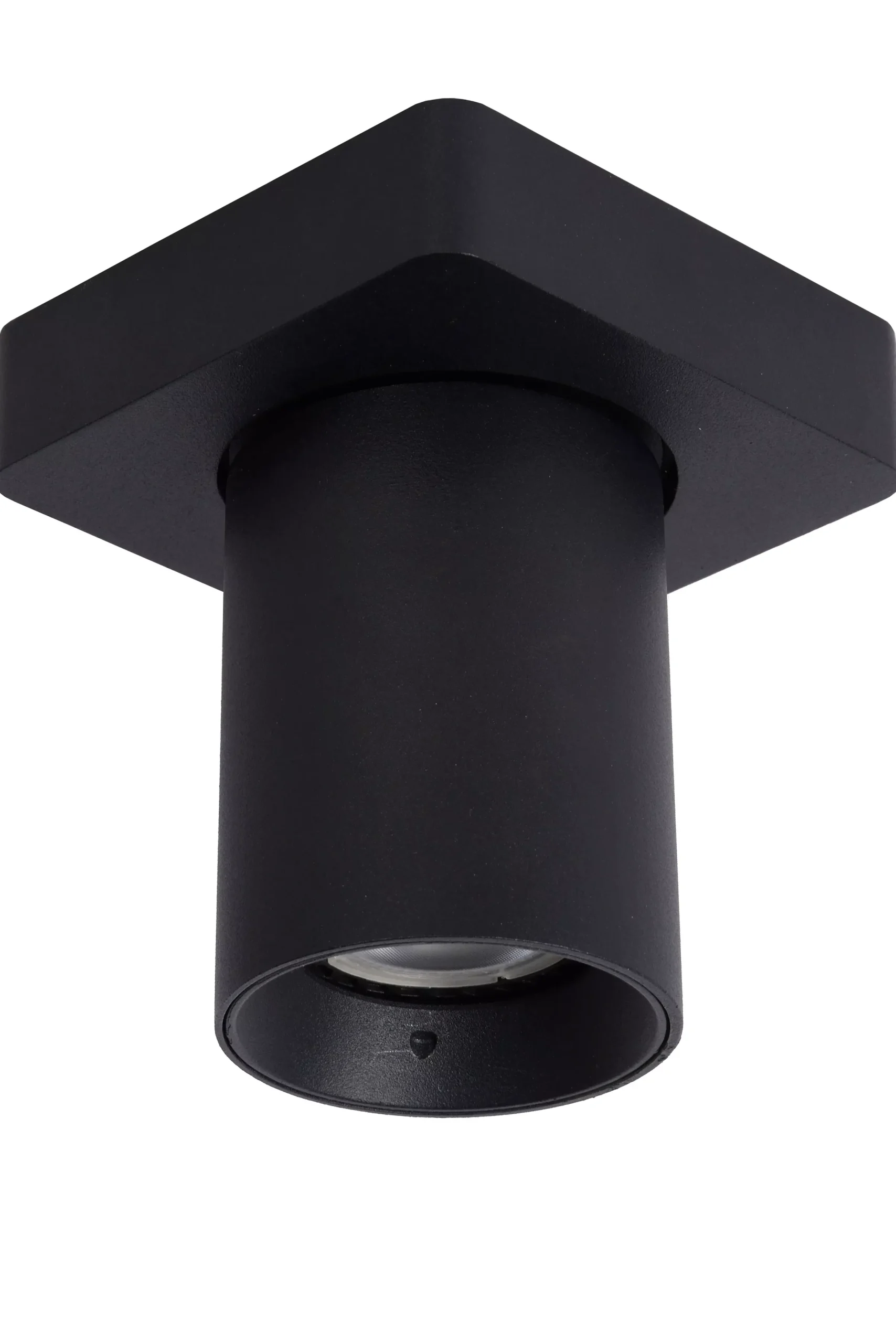NIGEL - Plafondspot - LED Dim to warm - GU10 - 1x5W 2200K/3000K - Zwart*Lucide Clearance