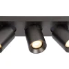 NIGEL - Plafondspot - LED Dim to warm - GU10 - 3x5W 2200K/3000K - Antraciet*Lucide Store