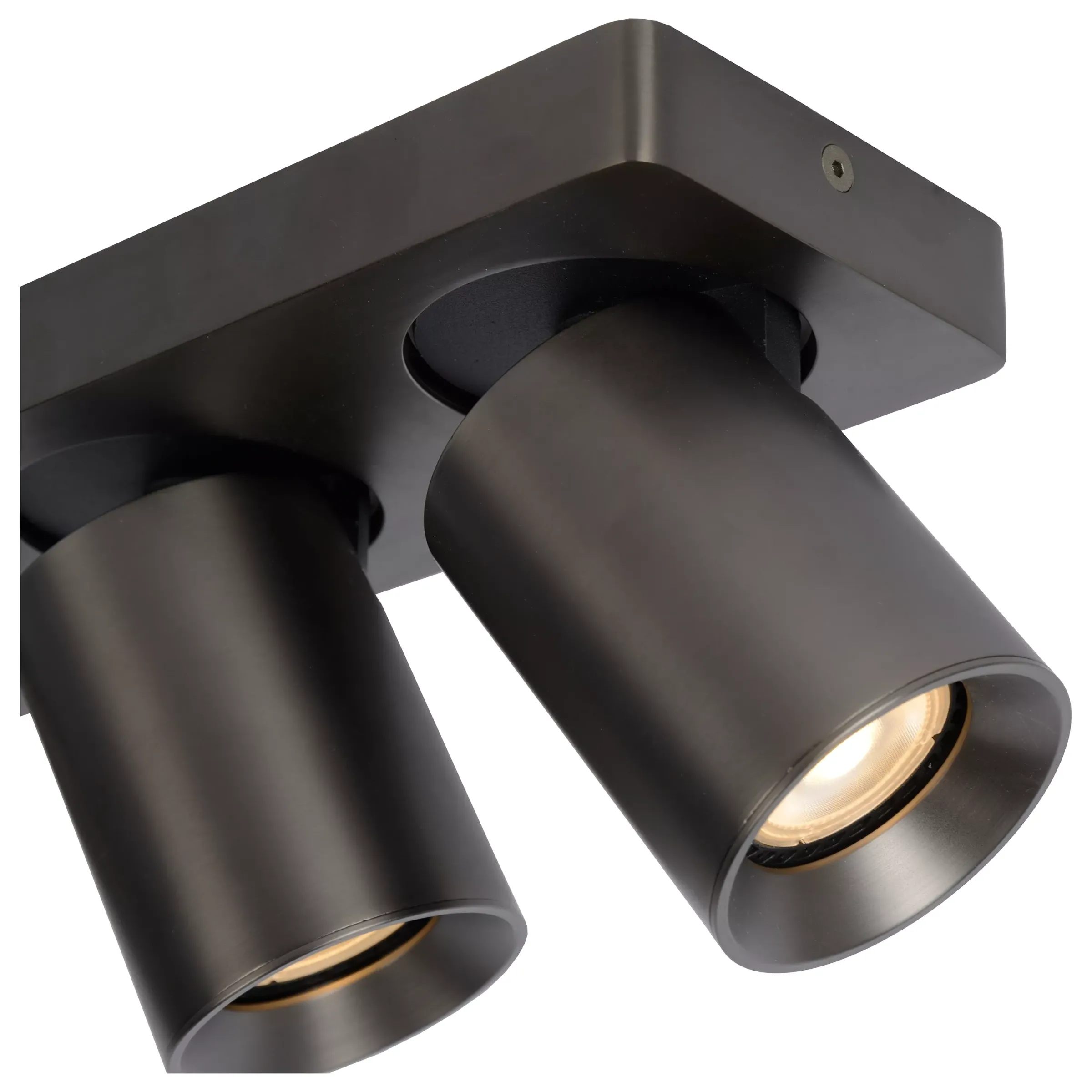 NIGEL - Plafondspot - LED Dim to warm - GU10 - 3x5W 2200K/3000K - Antraciet*Lucide Store