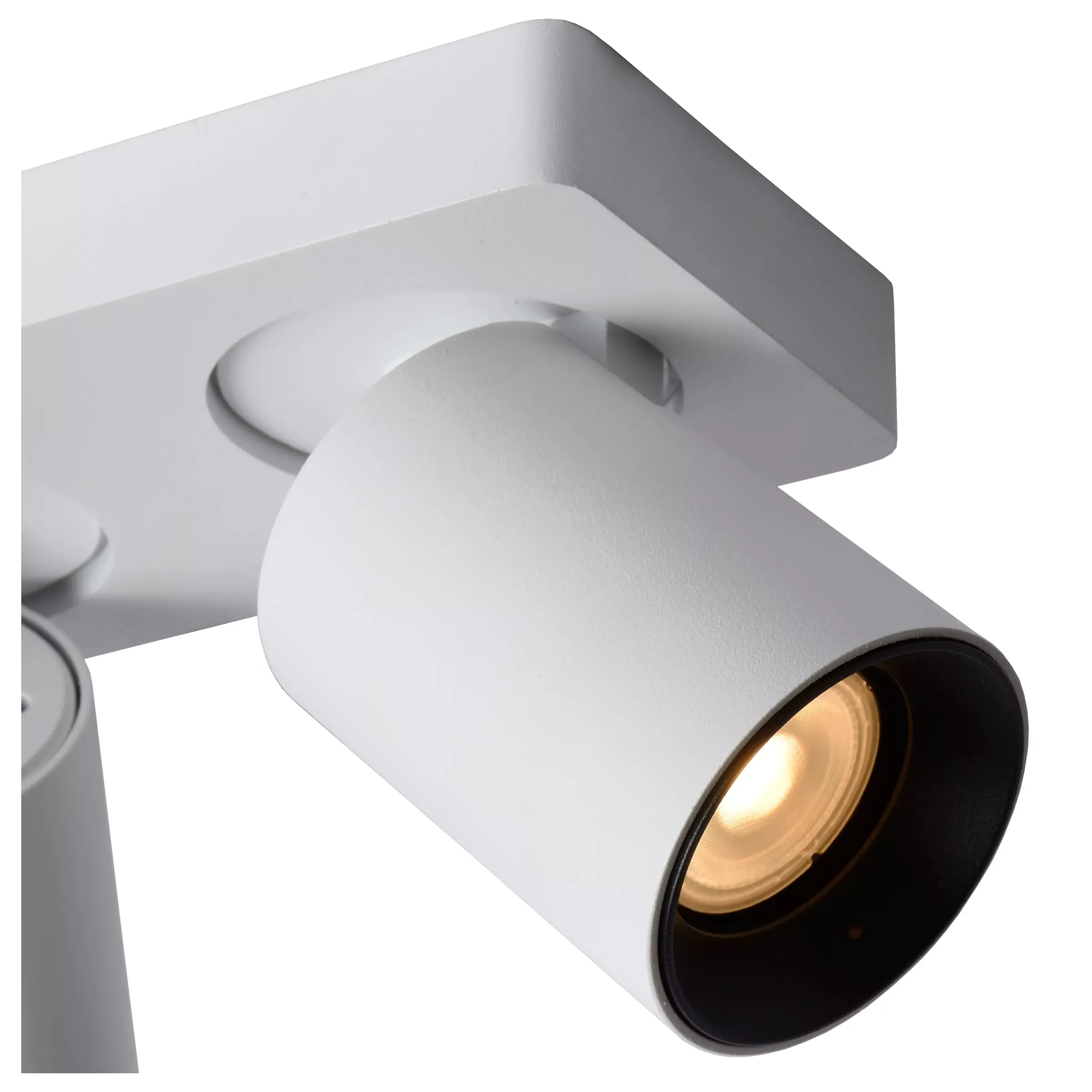 NIGEL - Plafondspot - LED Dim to warm - GU10 - 3x5W 2200K/3000K - Wit*Lucide Fashion