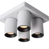 NIGEL - Plafondspot - LED Dim to warm - GU10 - 4x5W 2200K/3000K - Wit*Lucide Outlet