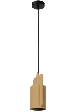 NINJA - Hanglamp - Ø 11,5 cm - 1xE27 - Geel*Lucide Cheap
