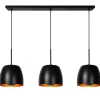 NOLAN - Hanglamp - 3xE27 - Zwart*Lucide Outlet