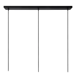 NOLAN - Hanglamp - 3xE27 - Zwart*Lucide Outlet