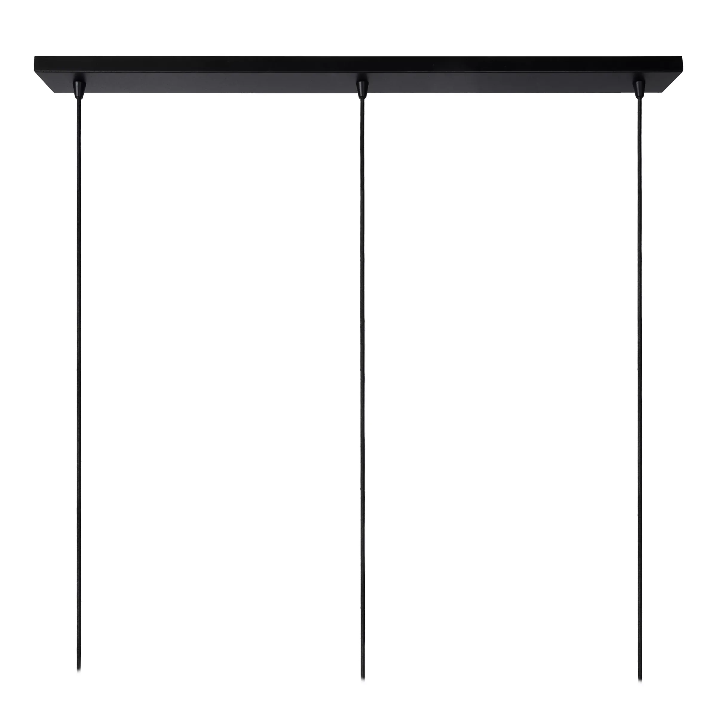 NOLAN - Hanglamp - 3xE27 - Zwart*Lucide Outlet